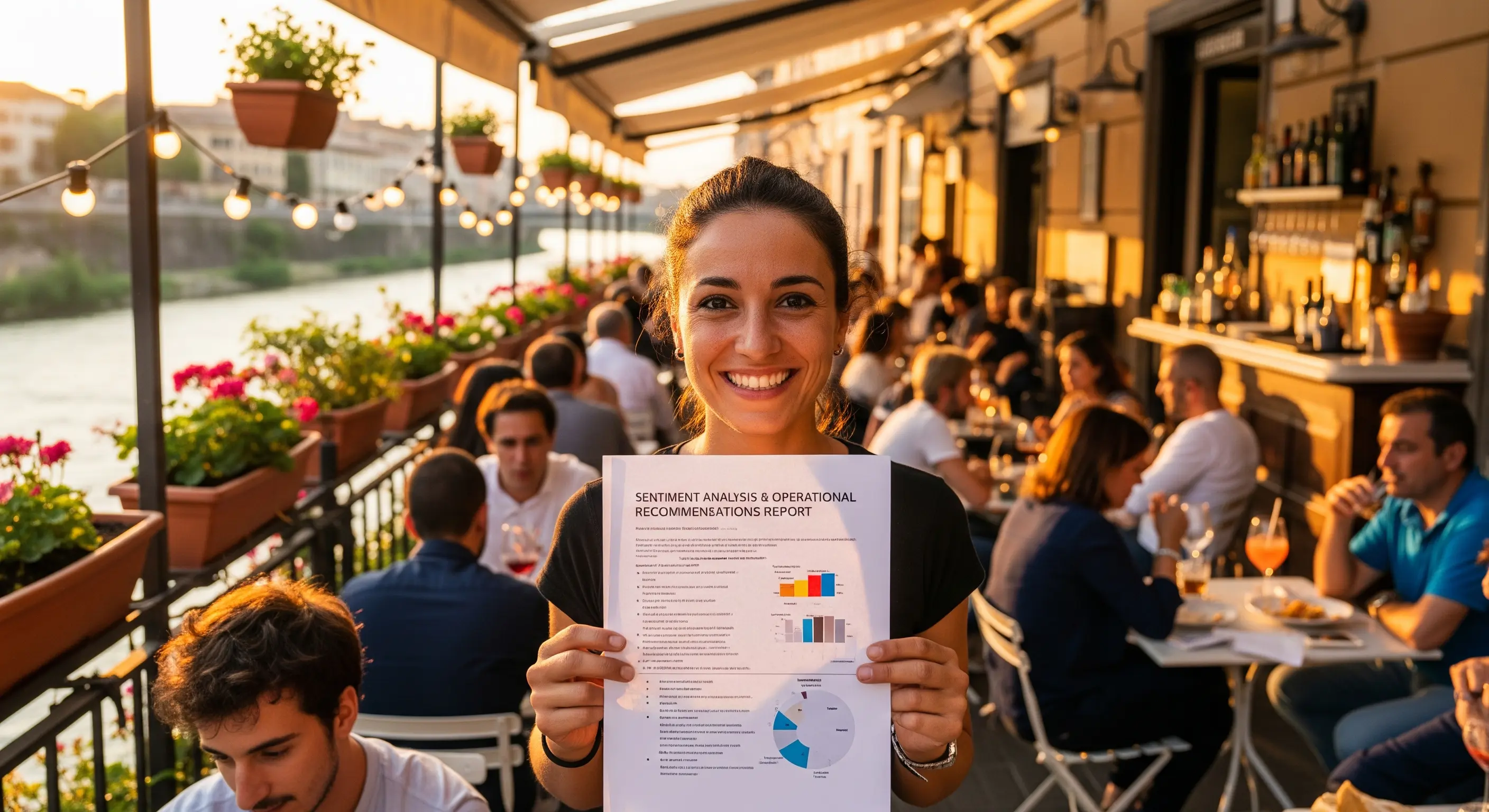 Dashboard con analisi di Fidelico AI